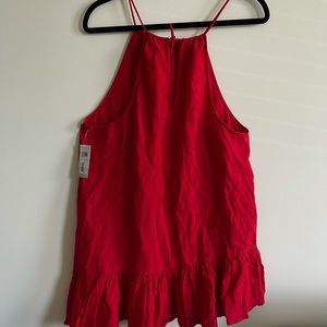 BP Red Halter Mini Dress